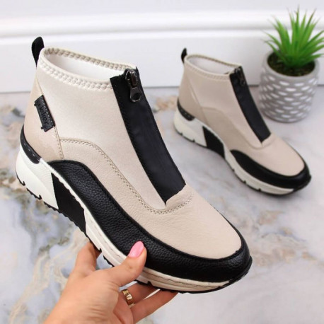 Rieker W RKR608 ankle boots beige (39)