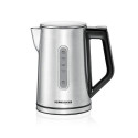 Rommelsbacher Wasserkocher WK 3000 electric kettle 1.7 L 3000 W Black, Stainless steel