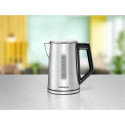 Rommelsbacher Wasserkocher WK 3000 electric kettle 1.7 L 3000 W Black, Stainless steel