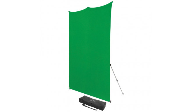 Westcott X Drop Pro Kreukbestendige Achtergrond Kit Chroma Key Green Screen (8' x 8')