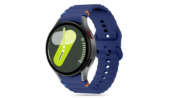 Tech-Protect	kellarihm Silicone Sport Samsung Galaxy Watch 4/5/5 Pro/6/7/FE, navy blue