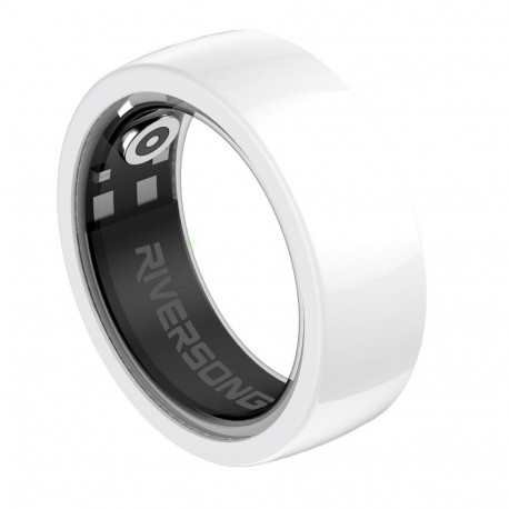 Riversong smart ring Trinity white SR01 size 8 diameter inside 18mm