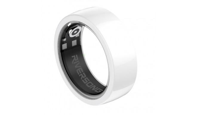 Riversong smart ring Trinity white SR01 size 8 diameter inside 18mm