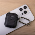 Carbon case for Airpods / Airpods 2 black