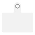 Phone insert for pendant / stiff - transparent