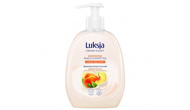 HAND WASH  LUKSJA PEACH AND TEA 500ML