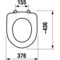 TOILET SEAT COVER DEEP SOFTCLOSE