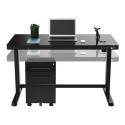 Desk ERGO with 1 motor 120x60cm, black