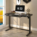 Desk ERGO with 1 motor 120x60cm, black