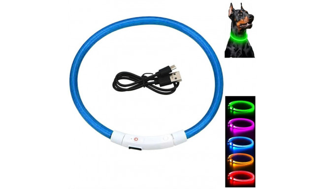 DA269A Obroża świecąca led reg. rgb