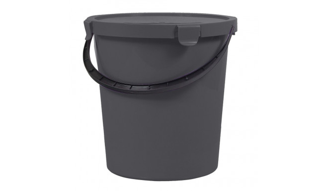Kaanega ämber Plast Team Berry 5L tumehall