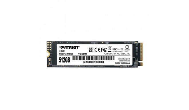 Kõvaketas Patriot Memory P320P512GM28 512 GB SSD