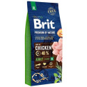 DOG FOOD BRIT PREM NATURE ADULTXL 15KG