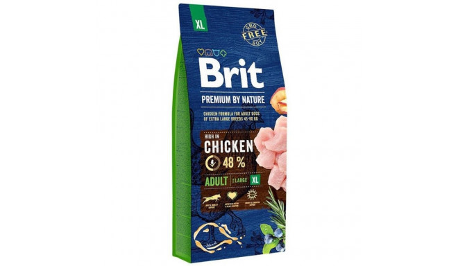 DOG FOOD BRIT PREM NATURE ADULTXL 15KG