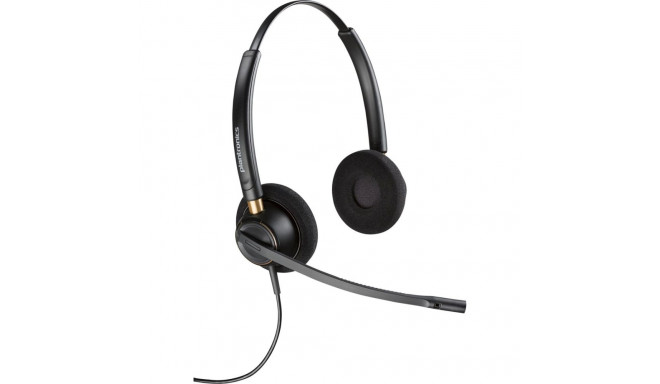 POLY EncorePro 520 Binaural Headset +Quick Disconnect