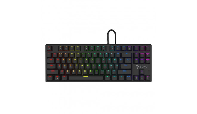 Savio Tempest x2 RGB mechanical keyboard, Outemu BLUE