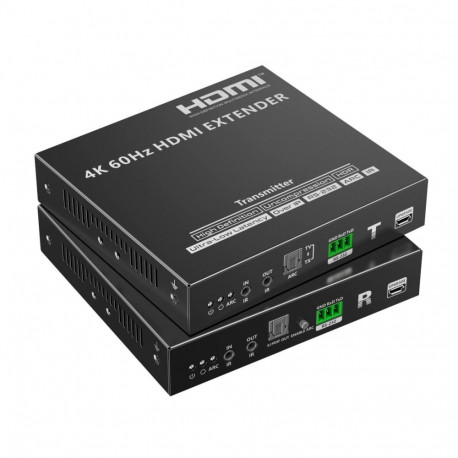 PremiumCord 4K@60Hz HDMI Professional Uncompressed Extender 80m over 10G LAN, over IP