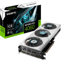 GIGABYTE GeForce RTX 4060 EAGLE ICE, graphics card (white, DLSS 3, 2x DisplayPort, 2x HDMI 2.1)