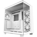 NZXT H9 Flow All White, tower case (white, tempered glass)