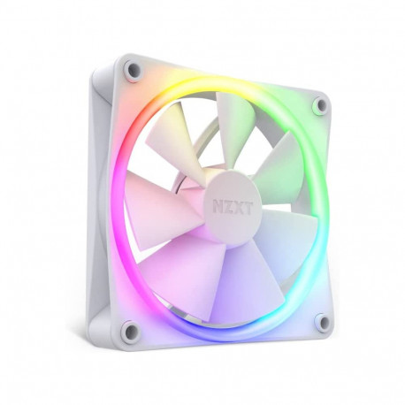 F120 RGB-Dreierpack 120x120x26 (weiß, 3er Pack inkl. RGB & Fan Controller, 120 mm)