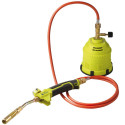 Gas burner, soldering iron, gas cartridge heat gun HANDY - set