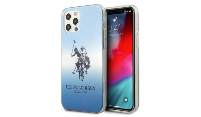 US Polo USHCP12MPCDGBL iPhone 12/12 Pro 6,1" niebieski/blue Gradient Collection