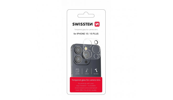 Swissten Tempered Glass For Camera Lens For Apple iPhone 16 Pro Max