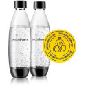 "SodaStream Zubehör PET Flasche DUO 2-Pack *schwarz*"