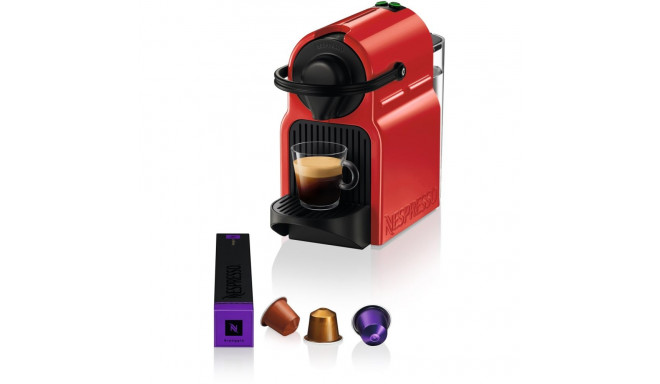 "Krups Kaffeemaschine Nespresso Inissia XN1005F *rot*"