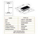 Built-in induction hob Starkke PI302Q1CW