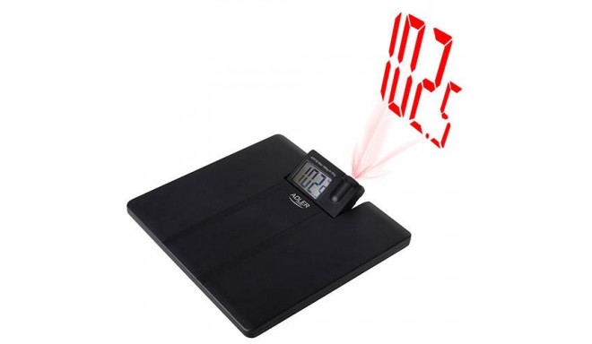 Adler AD 8182 personal scale Rectangle Black Electronic personal scale