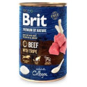 BRIT PREMIUM BEEF WITH TRIPES 400G