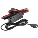 UNPKD RAM HARDWIRE CHARGER FOR MOTORCYCLES