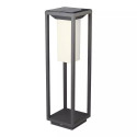 Solar Garden Bollard V-TAC 4W LED SAMSUNG CHIP Gray 2-functions IP65 VT-66 3000K 280lm