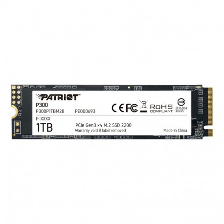 Patriot SSD P300 1TB M2 2280 PCIe