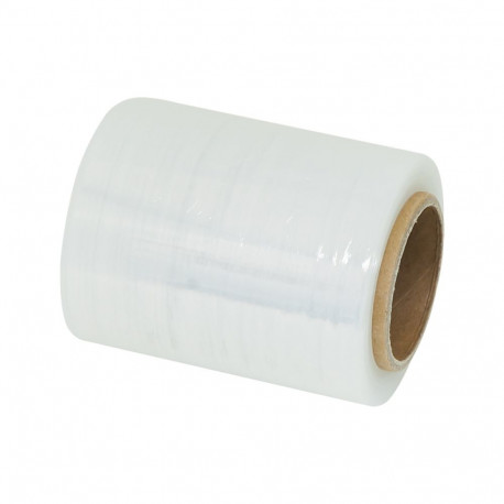 9340# Folia stretch mini przezroczysta 100mmfi50 0,2kg szerokość-10cm. -grubośc-23um