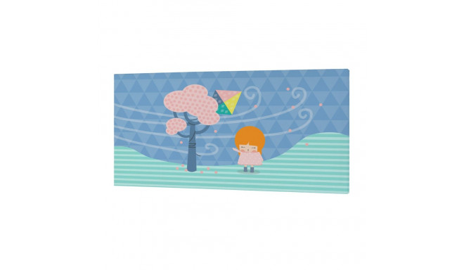 Canvas HappyFriday Happynois Kite Multicolour 27 x 54 cm