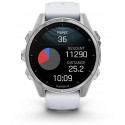 Garmin fenix 8 43mm AMOLED, silver/whitestone