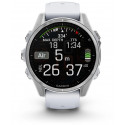 Garmin fenix 8 43mm AMOLED, silver/whitestone