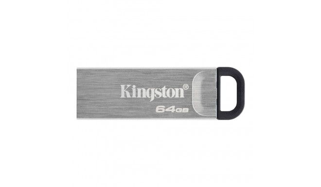 Kingston USB Flash Drive DataTraveler Kyson 64 GB USB 3.2 Gen 1 Black/Grey