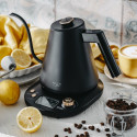 Adler Kettle | AD 1349 | Electric | 1100 W | 1 L | Stainless steel | 360° rotational base | Black/Go