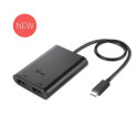 i-tec USB-C dual HDMI Video Adapter 2x HDMI 4K compatible with Thunderbolt 3