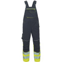 Cerva Knoxfield HVPS DW traksipüksid must Hi-Vis kollane 48