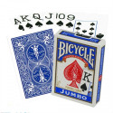 Bicycle Rider Jumbo Poker Cards (Blue)