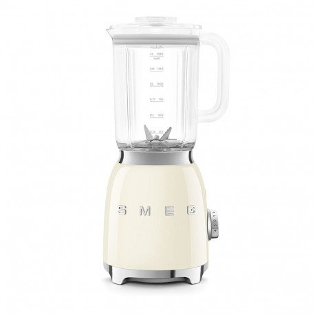 Blender - SMEG GLASS BLENDER BLF03CREU 800W 1.5L BPA-free Jug Cream