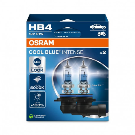 HB4 12V 51W Cool Blue Intense 2tk