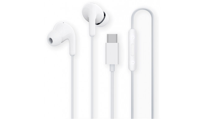 Xiaomi kõrvaklapid Type-C Earphones, valge