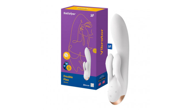 Vibrator Satisfyer Double Flex with App (White)