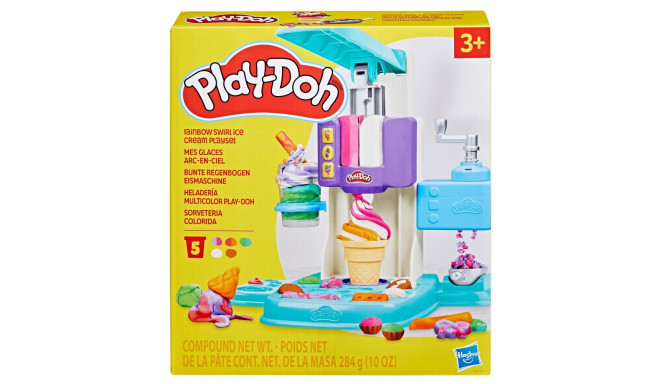 PLAY-DOH playset rainbow swirl ice cream