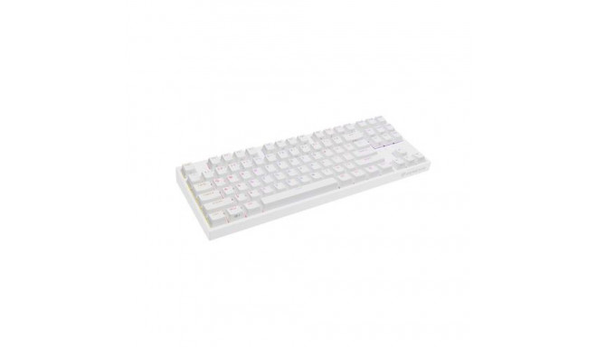 GENESIS Thor 404 TKL keyboard Gaming USB QWERTY US International White